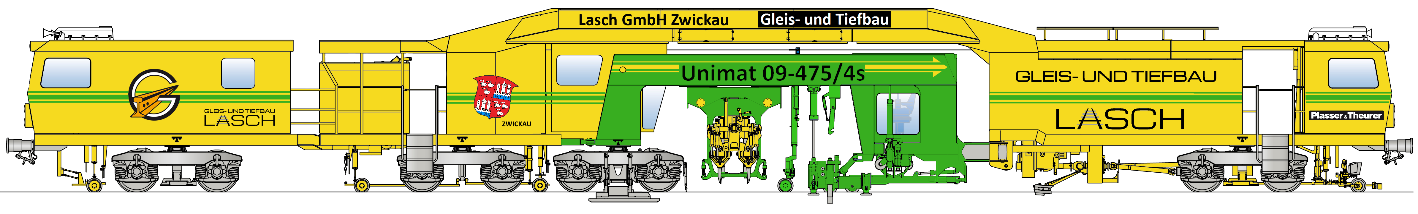 Universalstopfmaschine Unimat 09-475/4S (Plasser & Theurer)
